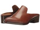 Frye Ray Mule (redwood Smooth Antique Pull Up) Women's Clog/mule Shoes