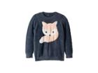Toobydoo Adora Fuzzy Sweater (toddler/little Kids/big Kids) (grey Fox) Girl's Sweater
