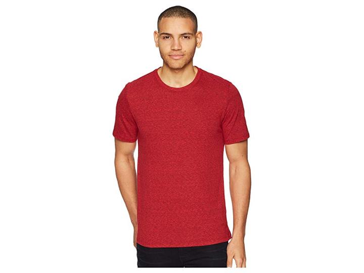 Hurley Staple Tri-blend Tee (gym Red/night Maroon) Men's T Shirt