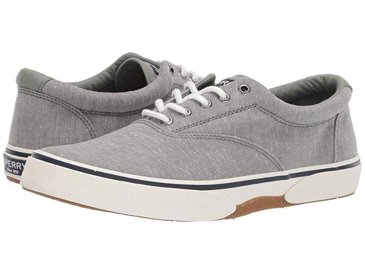 Sperry Halyard Cvo Chambray (olive) Men's Shoes