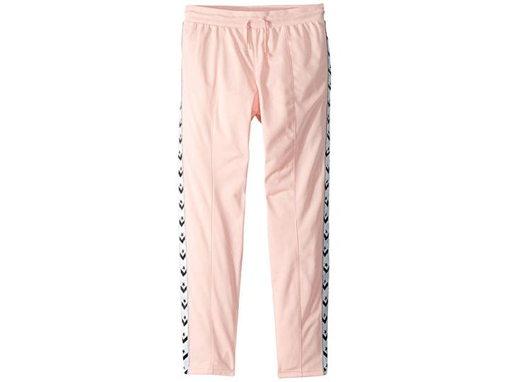 Converse Kids Star Chevron Track Pants (big Kids) (storm Pink) Girl's Casual Pants