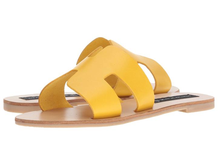 Steven Greece Sandal (yellow Leather) Women's Sandals