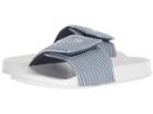 Roxy Slippy Textile (blue/white) Women's Slide Shoes