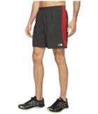 The North Face Nsr Shorts 7 (ashpalt Grey/cardinal Red (prior Season)) Men's Shorts