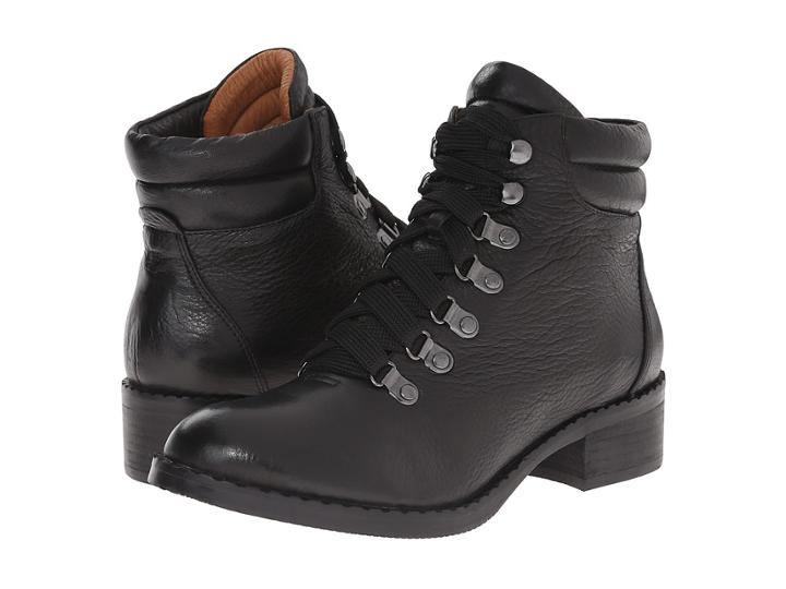 Gentle Souls By Kenneth Cole Brooklyn (black) Women's Lace-up Boots