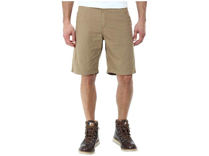 Carhartt Canvas Work Short (dark Khaki) Men's Shorts