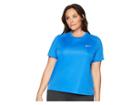 Nike Dry Miler Short-sleeve Running Top (sizes 1x-3x) (signal Blue) Women's Short Sleeve Pullover