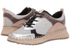 Marc Fisher Ltd Janette (silver Multi Fabric) Women's Shoes