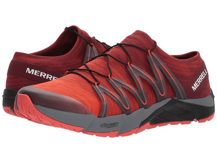 Merrell Bare Access Flex Knit (red) Men's Shoes