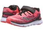 Saucony Kids Freedom Iso (toddler/little Kid) (vizi Red/black) Boys Shoes