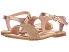 Stuart Weitzman Kids Camia Chain (little Kid/big Kid) (rose Gold) Girl's Shoes