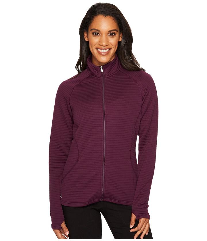 Adidas Golf Essentials Textured Jacket (red Night) Women's Coat