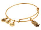 Alex And Ani Charity By Design Ode To The Owl Charm Bangle (rafaelian Gold Finish) Bracelet