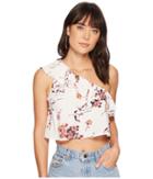 Roxy Lynnette Top (tapioca Serene Crane Print) Women's Clothing