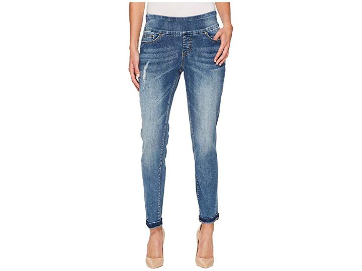 Jag Jeans Amelia Slim Ankle Pull-on Jeans In River Wash (river Wash) Women's Jeans