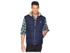 U.s. Polo Assn. Signature Vest Sherpa Collar (classic Navy) Men's Vest
