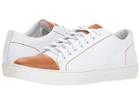 Kenneth Cole New York Hensley Low (white/cognac) Men's Lace Up Casual Shoes