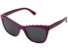 Valentino 0va4022 (fuchsia/dark Smoke) Fashion Sunglasses