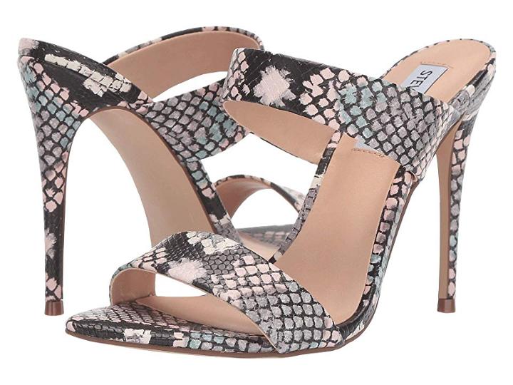Steve Madden Chic (natural Snake) Women's Dress Sandals