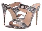 Steve Madden Chic (natural Snake) Women's Dress Sandals