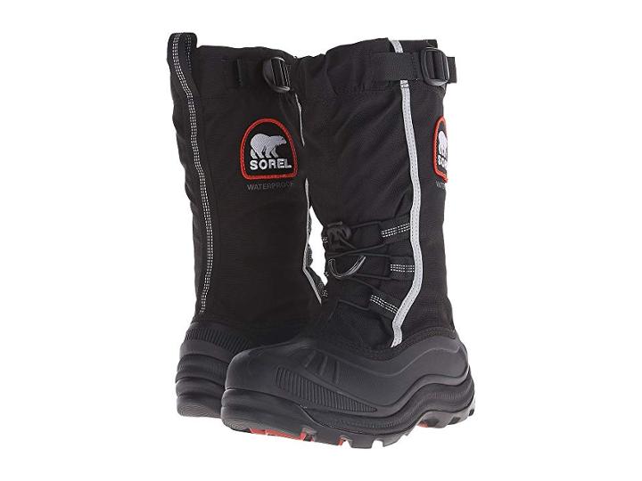 Sorel Alpha Pac Ii (black/red Quartz) Women's Cold Weather Boots