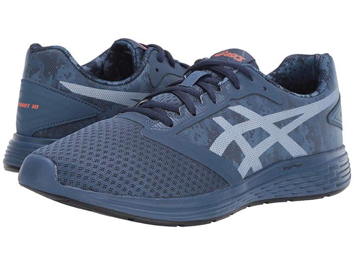 Asics Patriot 10 Print (grand Shark/white) Men's Shoes