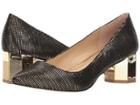 Katy Perry The Lorenna (black/gold Circle Metallic) Women's Shoes