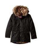 Urban Republic Kids Cotton Twill Jacket (infant/toddler) (black) Girl's Coat