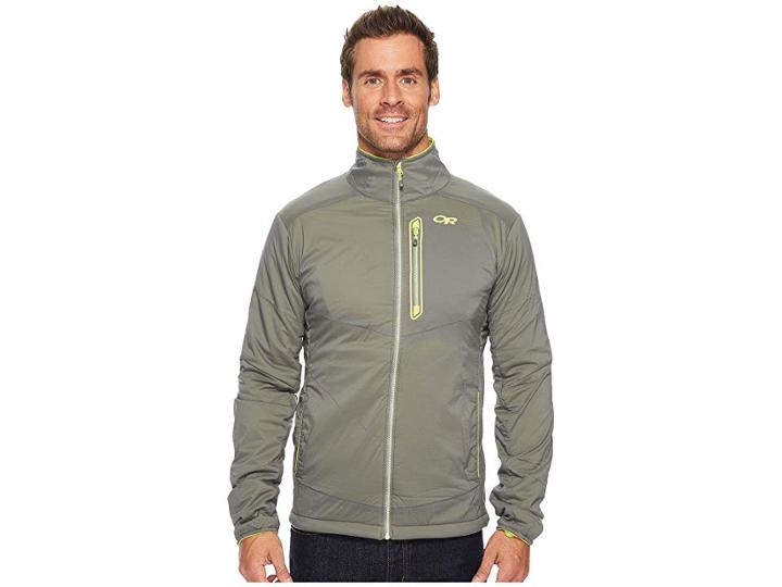 Outdoor Research Ascendant Jacket (pewter/lemongrass) Men's Coat