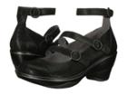 Jambu Penelope (black Shimmer Suede) Women's Wedge Shoes