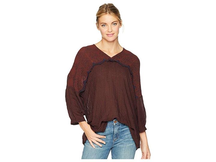 Xcvi Cosmina Top (auburn) Women's Clothing