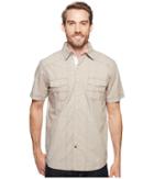 Ecoths Somersett Short Sleeve Shirt (brindle) Men's Short Sleeve Button Up