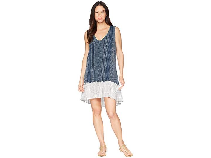 Lilla P Shift Dress (navy/white) Women's Dress
