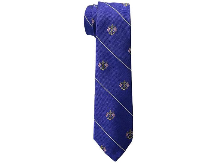 Lauren Ralph Lauren Anchor Club Tie (blue) Ties
