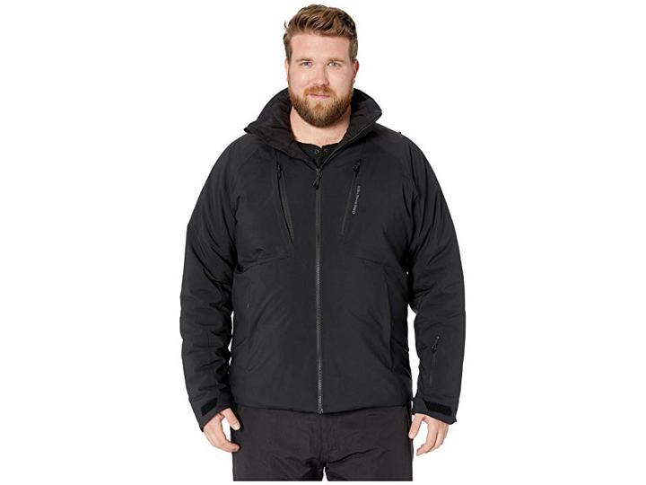 Obermeyer Big And Tall Foundation Jacket (black) Men's Coat