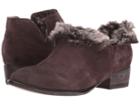Seychelles Snare Cozy (dark Brown Suede/fur) Women's Pull-on Boots