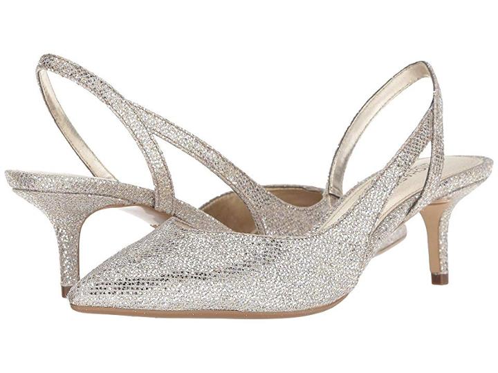 Michael Michael Kors Eliza Flex Kitten Pump (champagne) Women's 1-2 Inch Heel Shoes