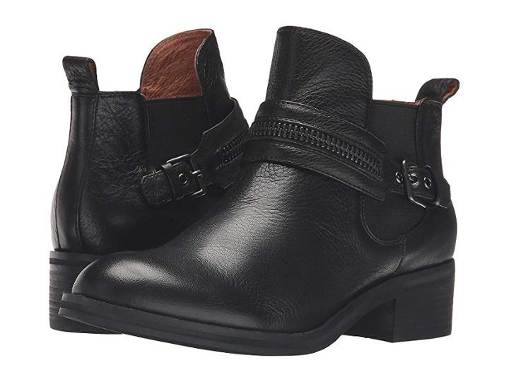 Gentle Souls By Kenneth Cole Penny (black Leather) Women's Shoes