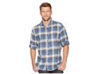 Woolrich Any Point Shirt (alpine Blue) Men's Long Sleeve Button Up