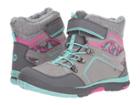 Merrell Kids Moab Fst Polar Mid A/c Waterproof (big Kid) (grey/multi) Girls Shoes