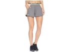 Under Armour New Play Up Shorts (charcoal/peach Horizon/peach Horizon) Women's Shorts