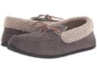 Deer Stags Campfire (charcoal) Men's Slippers