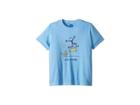 Life Is Good Kids Dock Jump Crusher T-shirt (little Kids/big Kids) (carolina Blue) Boy's T Shirt