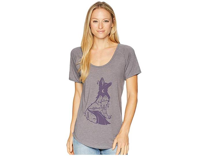 Tentree Fox Tee (shark) Women's T Shirt