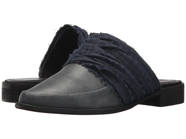 Kelsi Dagger Brooklyn Alder Slide (black/navy) Women's Shoes
