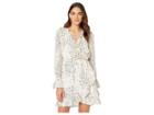 Cupcakes And Cashmere Justice Dot Refullfe Detailed Dress (ivory) Women's Dress