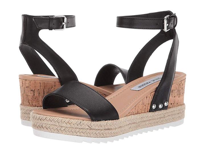 Steve Madden Jaide (black Leather) Women's Shoes