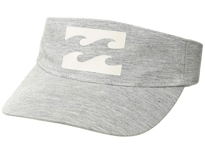 Billabong Beach Visor (athletic Grey) Caps
