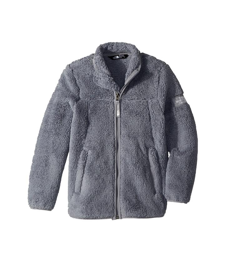 The North Face Kids Campshire Full Zip (little Kids/big Kids) (mid Grey) Girl's Coat