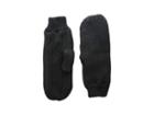 Hat Attack Rib Knit Mitten (black) Over-mits Gloves